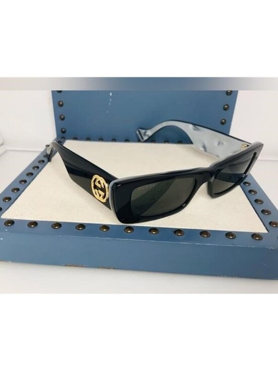 New Gucci Sunglasses Women’s GG 0516 S- 001 Black / Grey main image 5